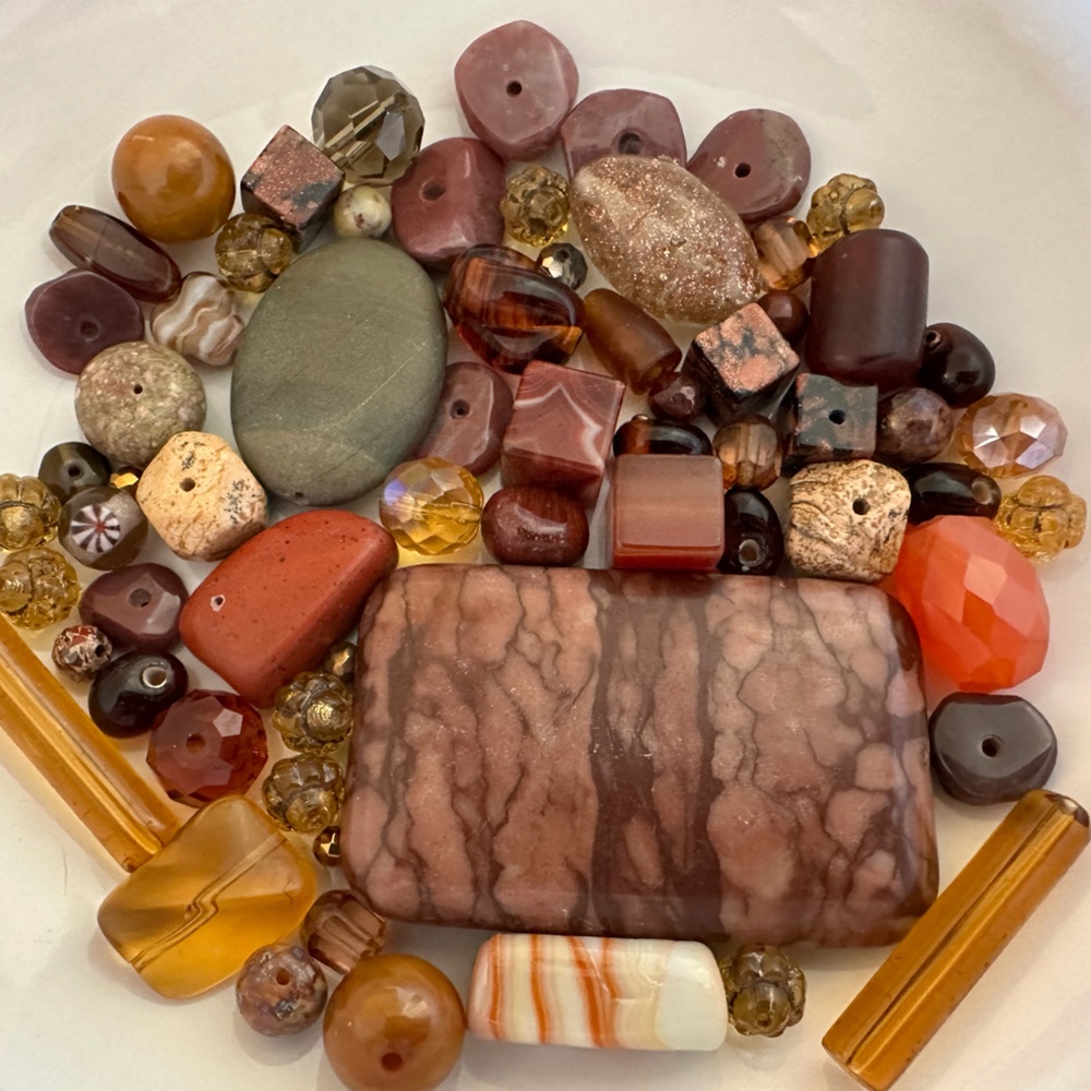 High End Brown/Umber Bead Soup